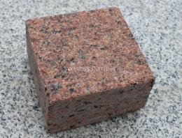 Мапл Рэд (Maple Red) гранит брусчатка 50х50, фото Купить Мапл Рэд (Maple Red) гранит брусчатка 50х50 в Екатеринбурге