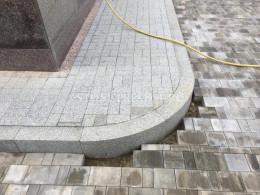 Радиальные бордюры из Санарского гранта , фото Купить Радиальные бордюры из Санарского гранта в Екатеринбурге